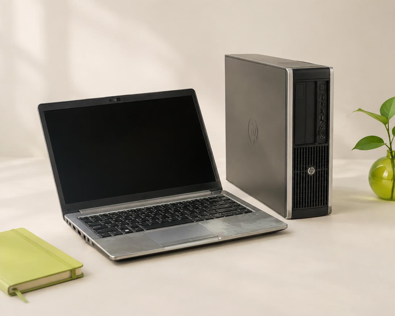 Laptop en desktop pc